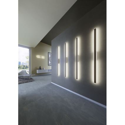 Redo 01-2771 - LED Nástenné svietidlo WAPI LED/30W/230V 119 cm čierna