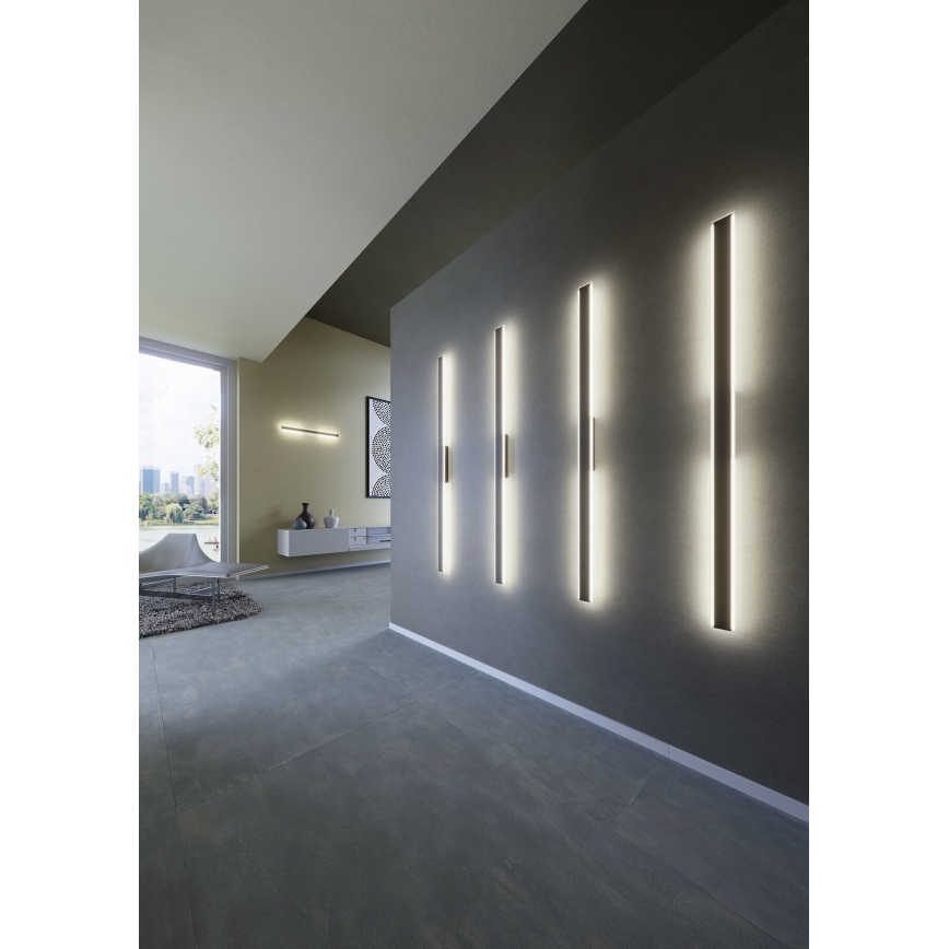 Redo 01-2771 - LED Nástenné svietidlo WAPI LED/30W/230V 119 cm čierna