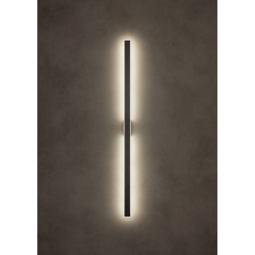 Redo 01-2771 - LED Nástenné svietidlo WAPI LED/30W/230V 119 cm čierna