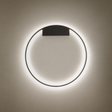 Redo 01-2819 - Stmievateľné LED nástenné svietidlo FEBE LED/24W/230V čierne