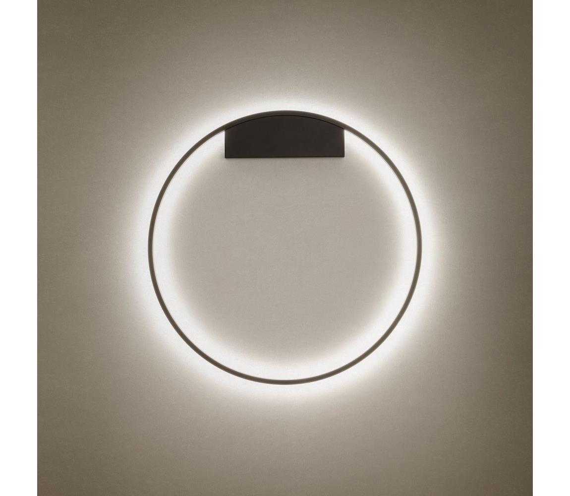 Redo 01-2819 - Stmievateľné LED nástenné svietidlo FEBE LED/24W/230V čierne 01-2819