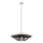 Redo 01-3008 - Závesný luster na lanku GRILL 1xE27/42W/230V pr. 49,5 cm čierny/biely