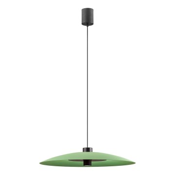 Redo 01-3019 - LED luster na lanku LARS LED/14W/230V + LED/10W pr. 60 cm CRI 90 zelená