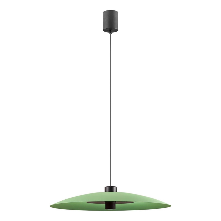 Redo 01-3019 - LED luster na lanku LARS LED/14W/230V + LED/10W pr. 60 cm CRI 90 zelená