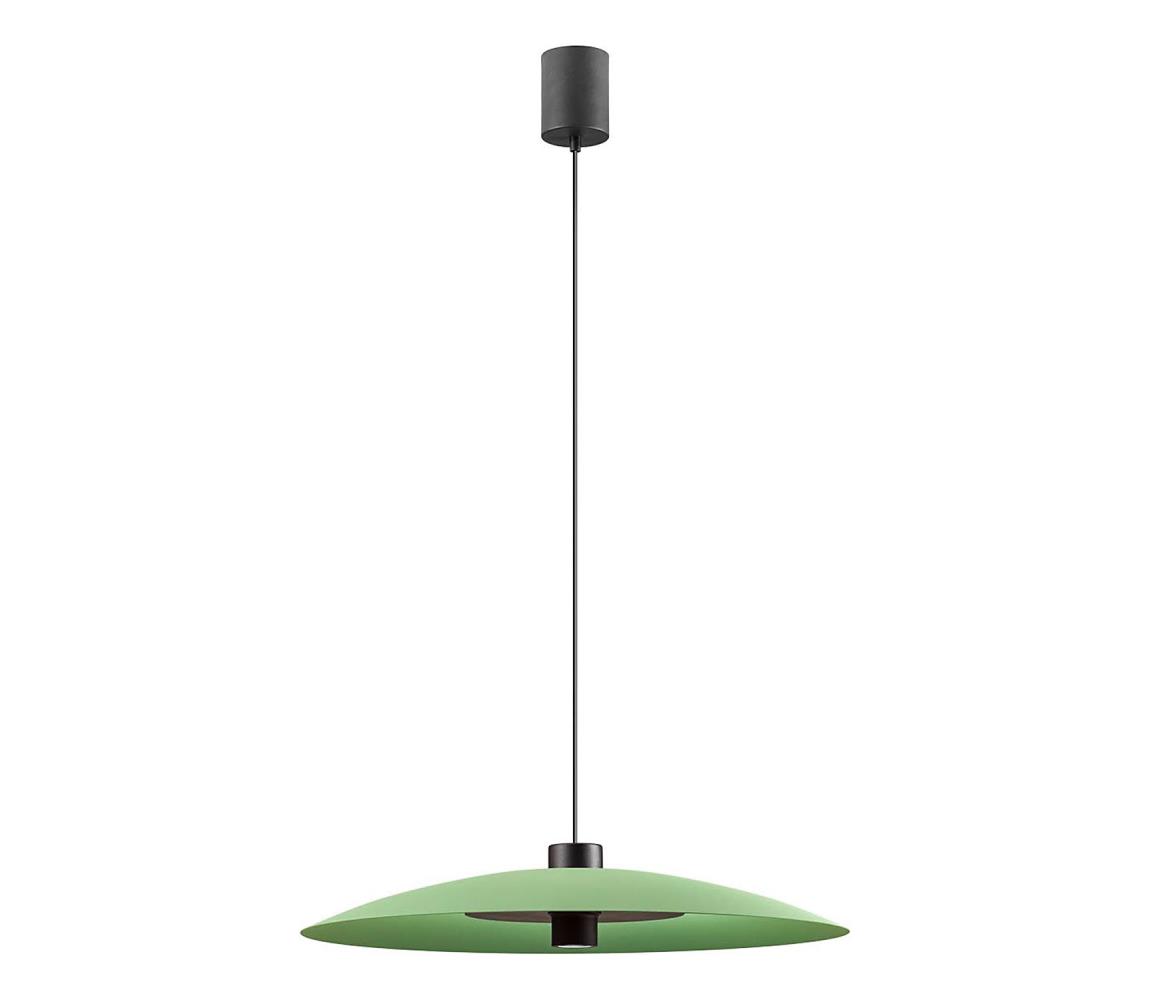 Redo 01-3019-LED Luster na lanku LARS LED/14W/230V+LED/10W pr. 60cm CRI90 zelený 01-3019