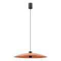 Redo 01-3020 - LED luster na lanku LARS LED/14W/230V + LED/10W, priemer 60 cm, CRI 90, oranžová
