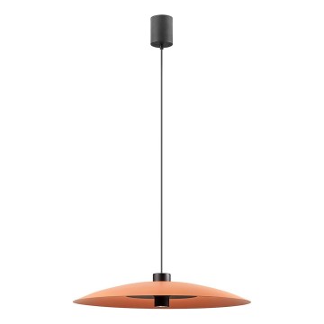 Redo 01-3020 - LED luster na lanku LARS LED/14W/230V + LED/10W, priemer 60 cm, CRI 90, oranžová