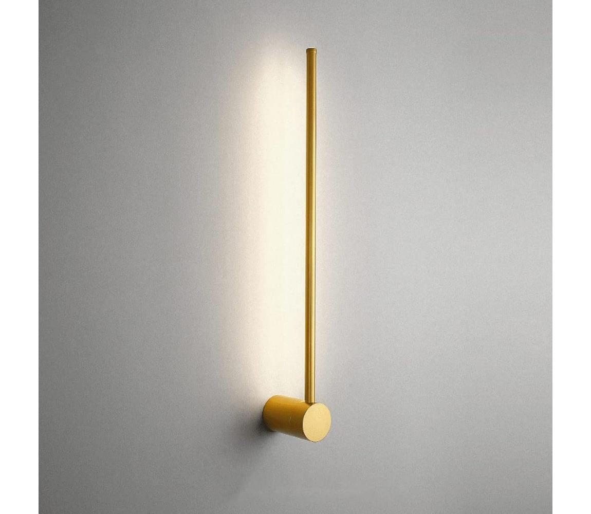 Redo Redo 01-3121 - LED Nástenné svietidlo TABOO LED/9W/230V mosadz