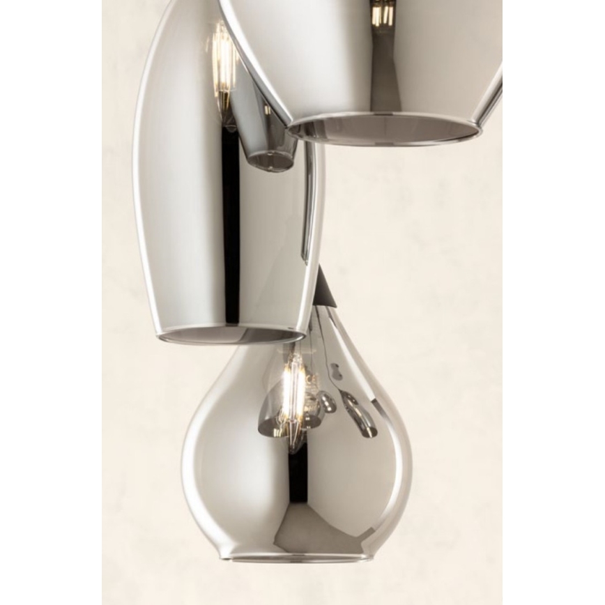 Redo 01-3190 - Luster na lanku TANNER 1xE14/28W/230V pr. 15 cm