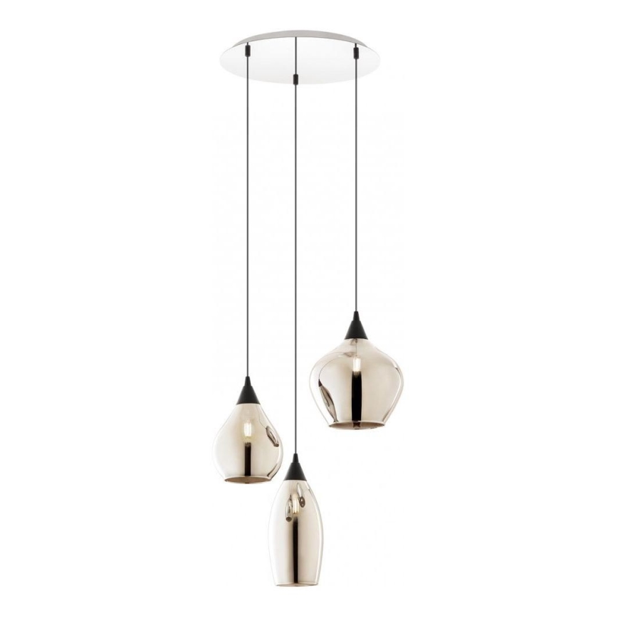 Redo 01-3192 - Luster na lanku TANNER 3xE14/28W/230V pr. 37,6 cm
