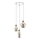 Redo 01-3192 - Luster na lanku TANNER 3xE14/28W/230V pr. 37,6 cm