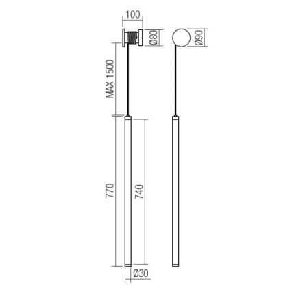 Redo 01-3303 - LED Stmievateľné nástenné svietidlo SWING LED/16W/230V 3000/4000K CRI 90 biela