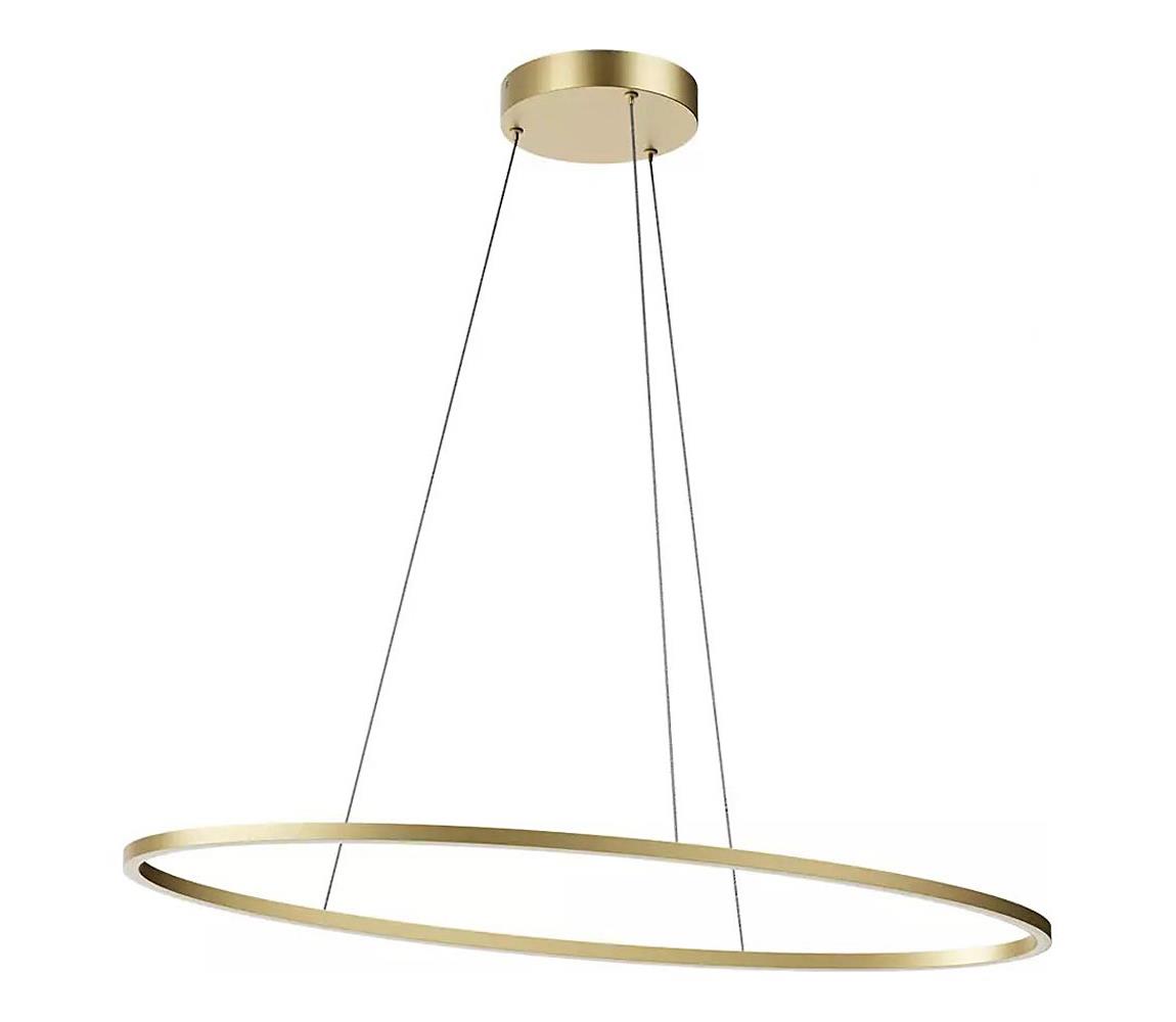 Redo 01-3338 - LED stmievateľný luster na lanku LEO LED/48W/230V bronzový 01-3338