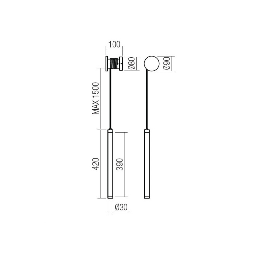 Redo 01-3361 - LED Stmievateľná nástenná lampa SWING LED/9W/230V 3000/4000K CRI 90 biela
