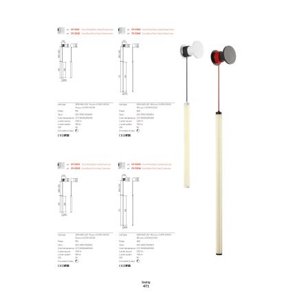 Redo 01-3363 - LED stmievateľné nástenné svietidlo SWING LED/16W/230V 3000/4000K CRI 90 biela