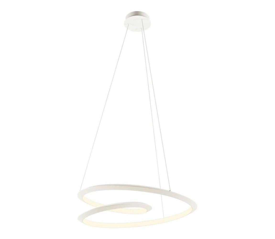 Redo 01-3376 - LED stmievateľný luster na lanku STORM LED/60W/230V priemer 80 cm biela 01-3376