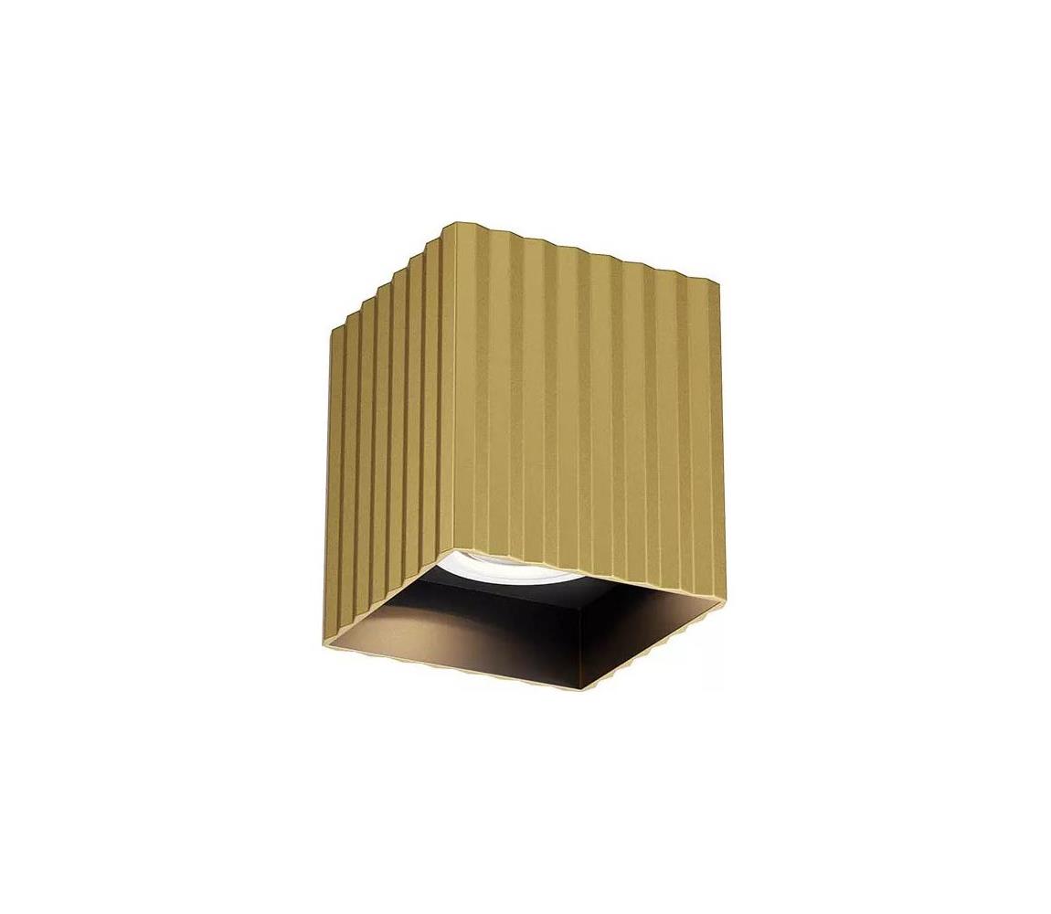 Redo 01-3408 - Bodové svietidlo DELPHI 1xGU10/7W/230V 8,1x8,1 cm zlaté 01-3408