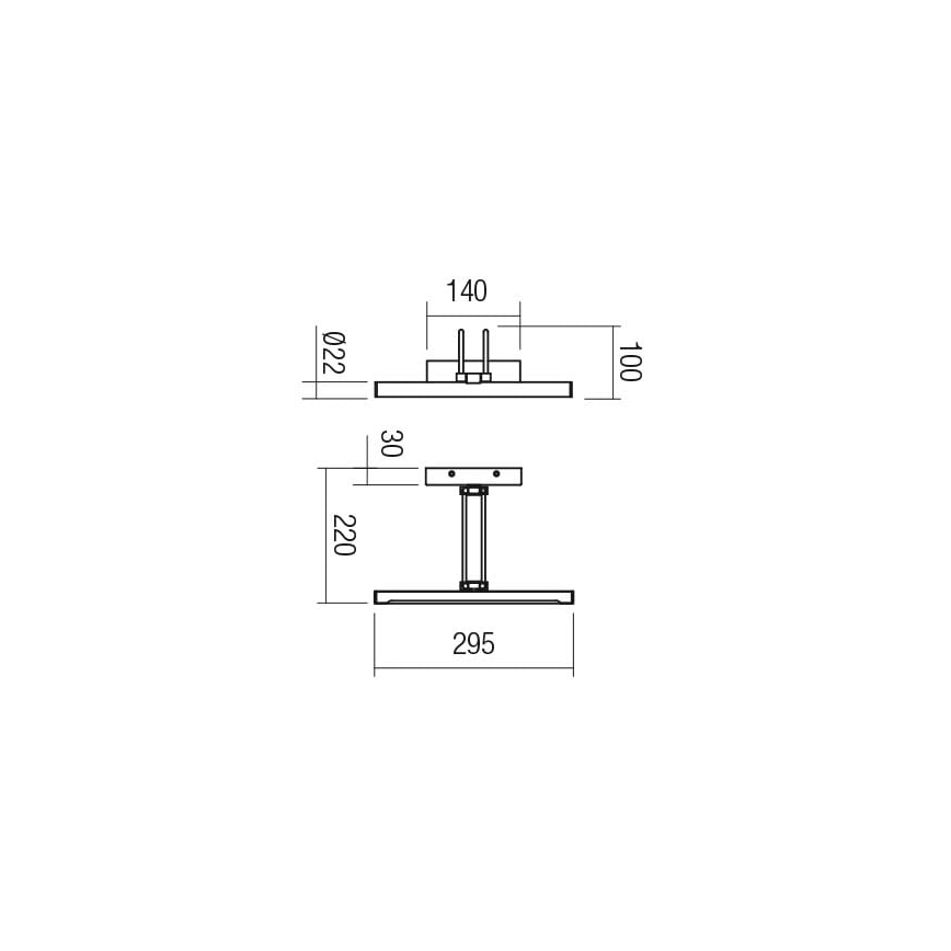 Redo 01-3472 - LED Obrazové svietidlo IKON LED/7,3W/230V 29,5 cm CRI 92 mosadz