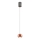 Redo 01-3548 - LED Luster na lanku AVES LED/12W/230V pr. 9,6 cm CRI 90 meď