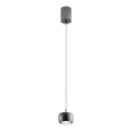 Redo 01-3550 - LED Luster na lanku AVES LED/12W/230V pr. 9,6 cm CRI 90 čierna