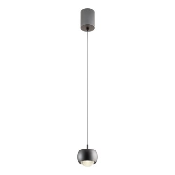 Redo 01-3550 - LED Luster na lanku AVES LED/12W/230V pr. 9,6 cm CRI 90 čierna