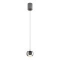 Redo 01-3551 - LED Luster na lanku AVES LED/12W/230V pr. 9,6 cm CRI 90 antracit