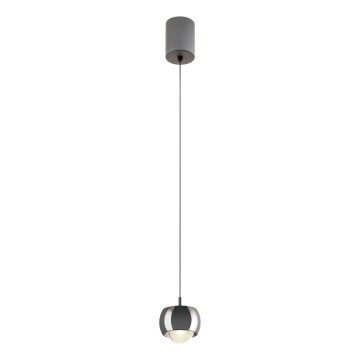 Redo 01-3551 - LED Luster na lanku AVES LED/12W/230V pr. 9,6 cm CRI 90 antracit