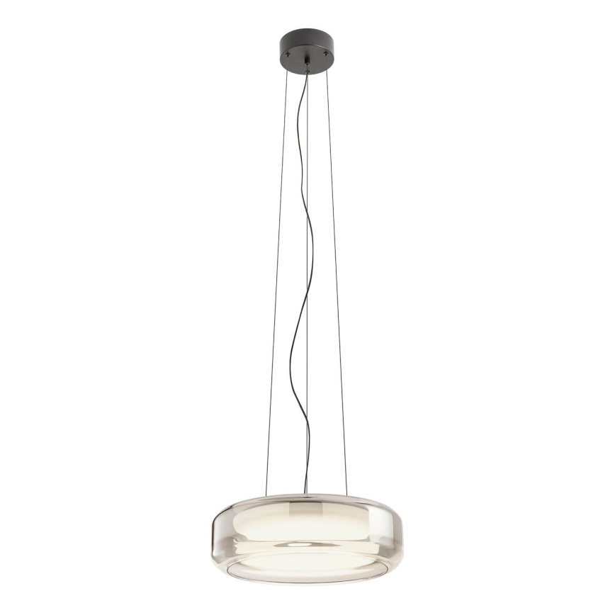 Redo 01-3592 - LED Luster na lanku SOLERA LED/36W/230V pr. 45 cm CRI 93 3000/4000K šedá