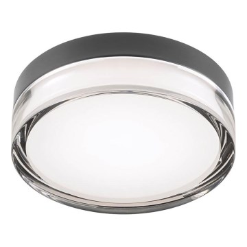 Redo 01-3733 - LED Kúpeľňové stropné svietidlo FRISBI LED/8W/230V pr. 15 cm CRI 90 IP44 čierna