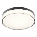 Redo 01-3736 - LED Kúpeľňové stropné svietidlo FRISBI LED/18W/230V pr. 28 cm CRI 90 3000/4000K IP44 čierna