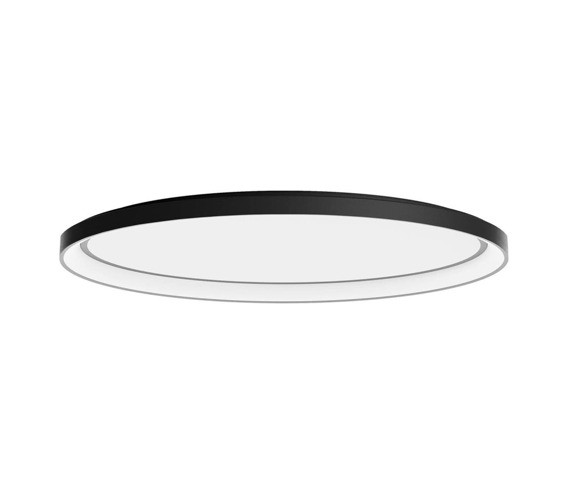 Redo 01-3811 - LED stmievateľné stropné svietidlo NOBU LED/80W/230V čierne 01-3811