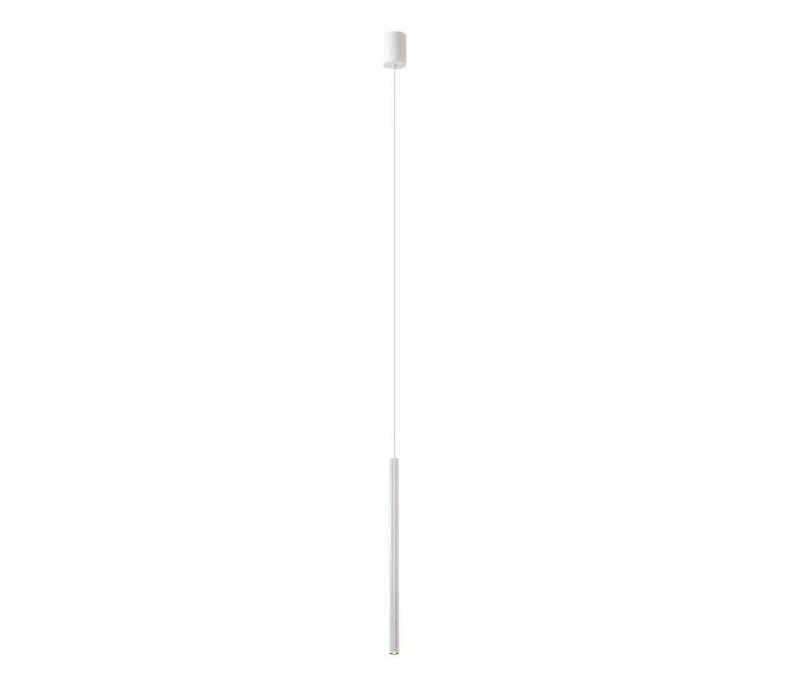Redo 01-3856 - Závesný LED luster na lanku NIKOS LED/8W/230V 3000K CRI 90, priemer 6 cm, biela 01-3856