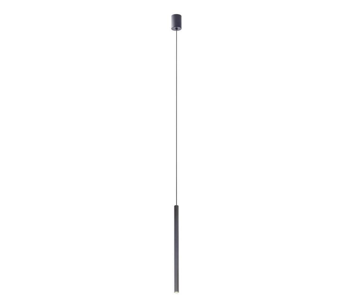 Redo 01-3858 - LED závesný luster NIKOS LED/8W/230V CRI 90 priem. 6 cm čierna 01-3858