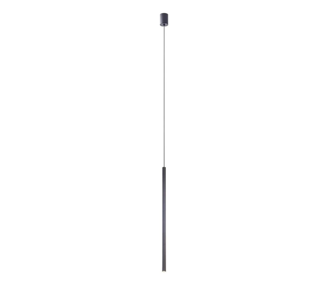 Redo 01-3861 - Závesný LED luster NIKOS, LED 8 W, 230 V, CRI 90, priemer 6 cm, čierny 01-3861