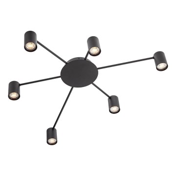 Redo 01-4052 - Bodové svietidlo NOA 6xGU10/10W/230V čierna