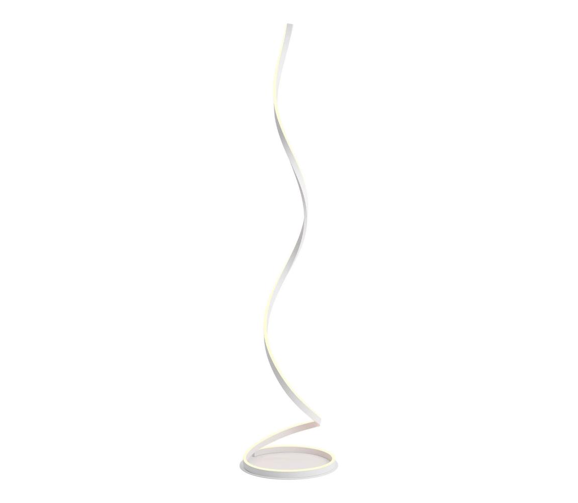 Redo 01-4281 - LED Stmievateľná stojacia lampa SCROLL LED/30W/230V biela 01-4281