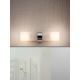Redo 01-554 - Kúpeľňové nástenné svietidlo ASKER 2xE14/28W/230V IP44