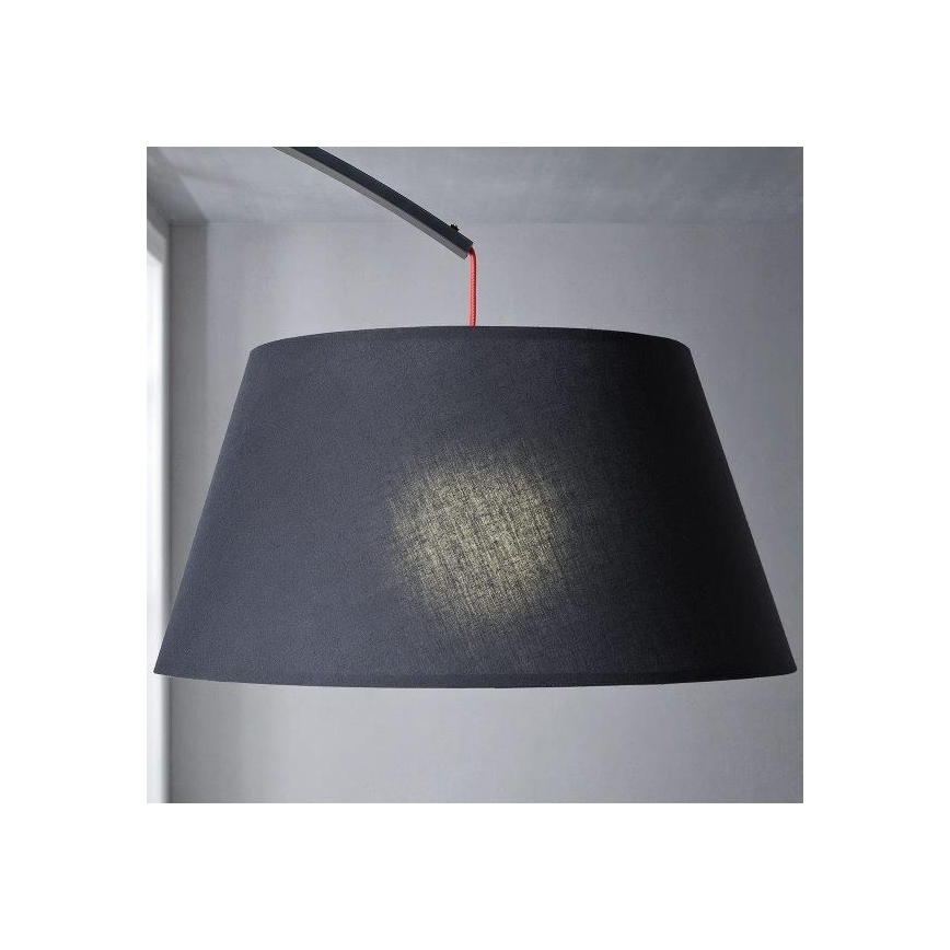 Redo 02-380 - Nástenná lampa SWAP 1xE27/42W/230V šedá