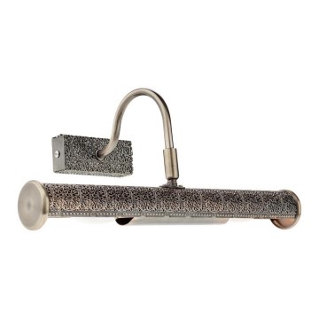 Redo 02-845 - Svietidlo na obrazy CAIRO 2xE14/28W/230V 36 cm mosadz