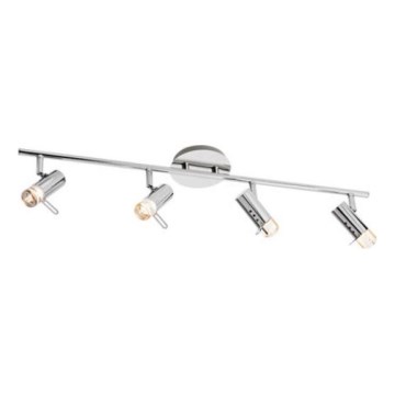 Redo 04-332 - LED bodové svietidlo SLIM 4xLED/4W/230V lesklý chróm