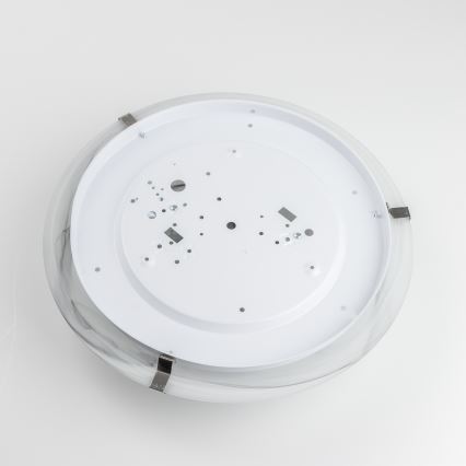 Redo 05-393 - Stropné svietidlo VIRGINIA 2xE27/42W/230V priemer 40 cm sivé