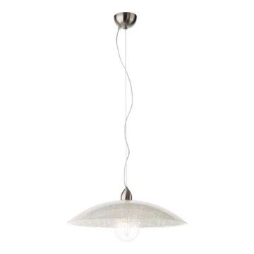 Redo 05-891 - Luster na lanku GRAF 1xE27/42W/230V pr. 40 cm biela