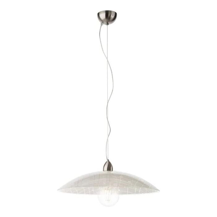 Redo 05-891 - Luster na lanku GRAF 1xE27/42W/230V pr. 40 cm biela