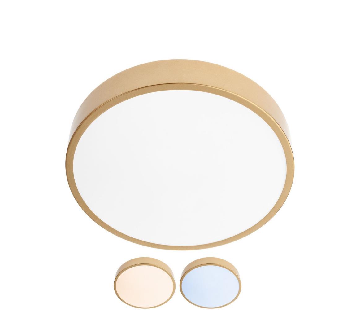 Redo Redo 05-929 - LED Stropné svietidlo KNOB LED/24W/230V 3000K-6500K 30 cm zlatá