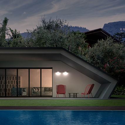 Redo 90001 - LED vonkajšie nástenné svietidlo CHALET LED/8W/230V IP54