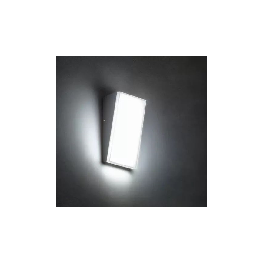 Redo 90019 - LED Vonkajšie nástenné svietidlo TOKYO LED/12W/230V 3000K IP54 šedá