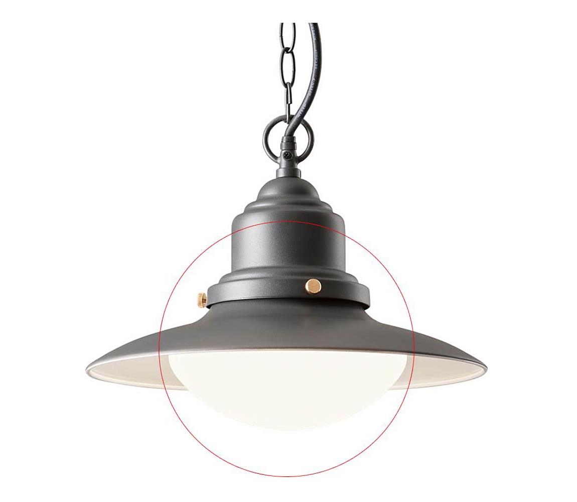 Redo 90094 - Náhradné tienidlo pre luster a lampu ELIO, biele 90094