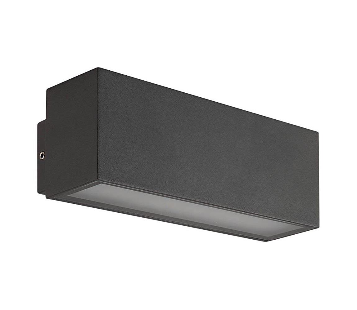 Redo 90096 - LED vonkajšie svietidlo PLANIT LED/10W/230V 3000K IP54 antracit 90096