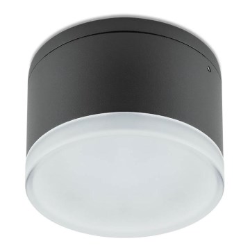 Redo 90107 - LED Vonkajšie stropné svietidlo AKRON 1xLED/9W/230V pr. 10,8 cm IP54