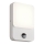 Redo 90131 - LED vonkajšie nástenné svietidlo so snímačom pohybu a súmraku COLIN LED/9W/230V 3000K IP54 biele
